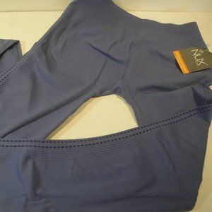 NUX Awakened Leggings Size Medium  Awesome Blue/Gray color